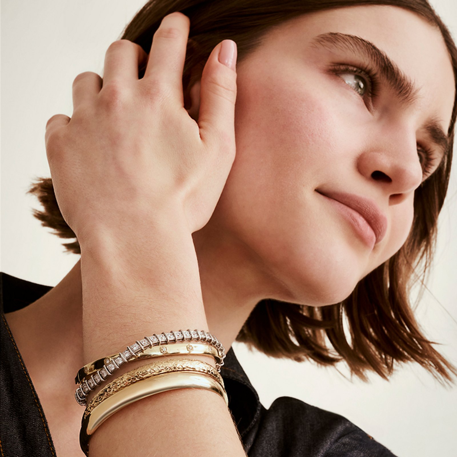 Gold statement pieces