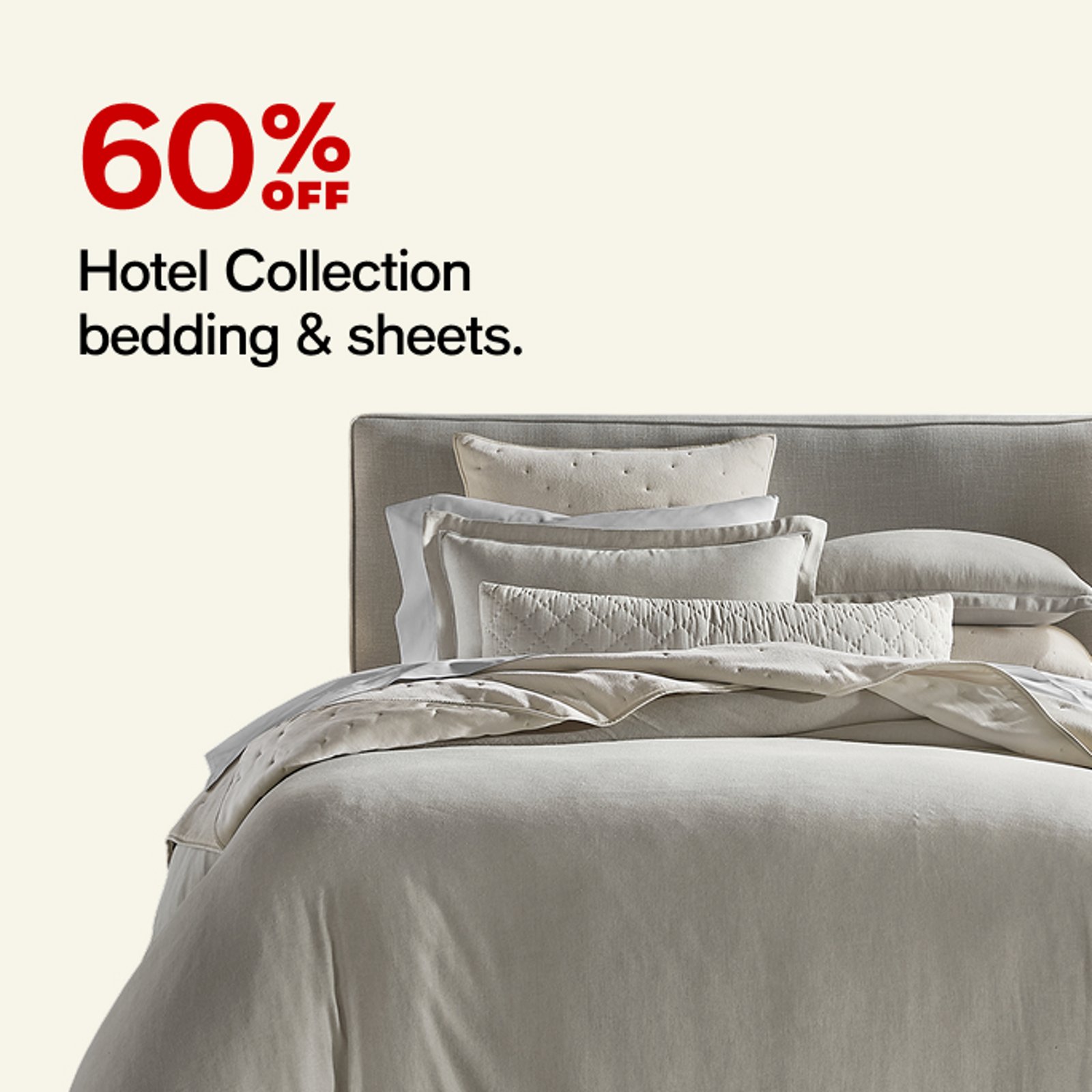 Hotel bedding