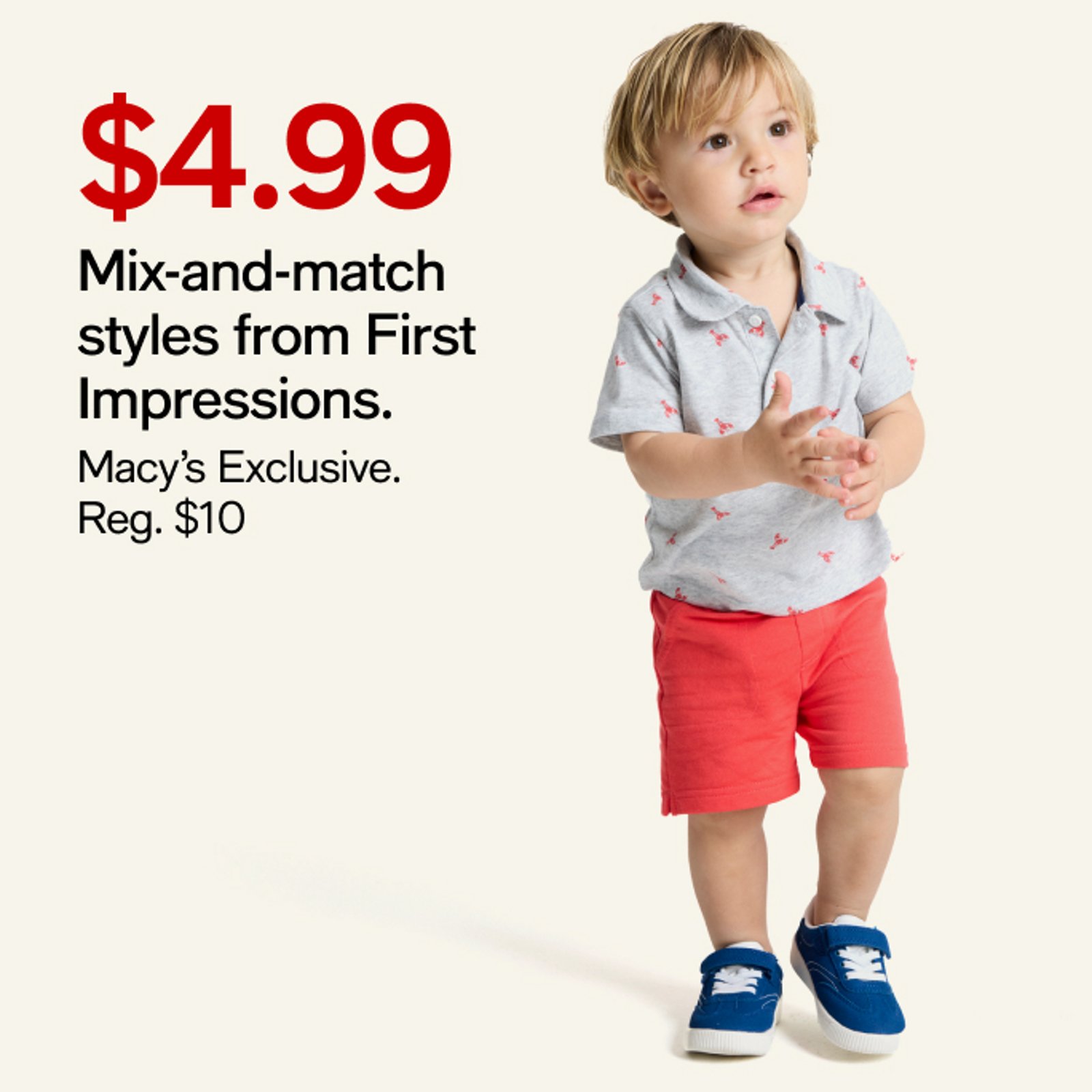 $4.99 Mix-and-match 