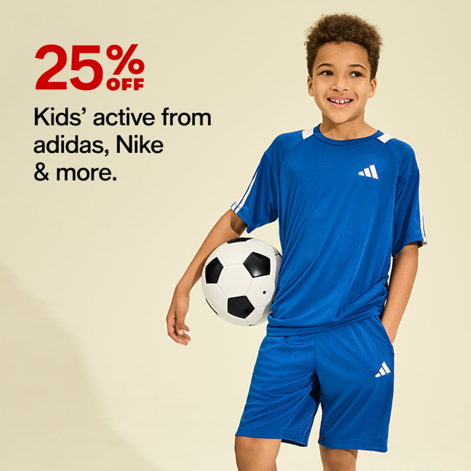 25% off Kid's Activewear