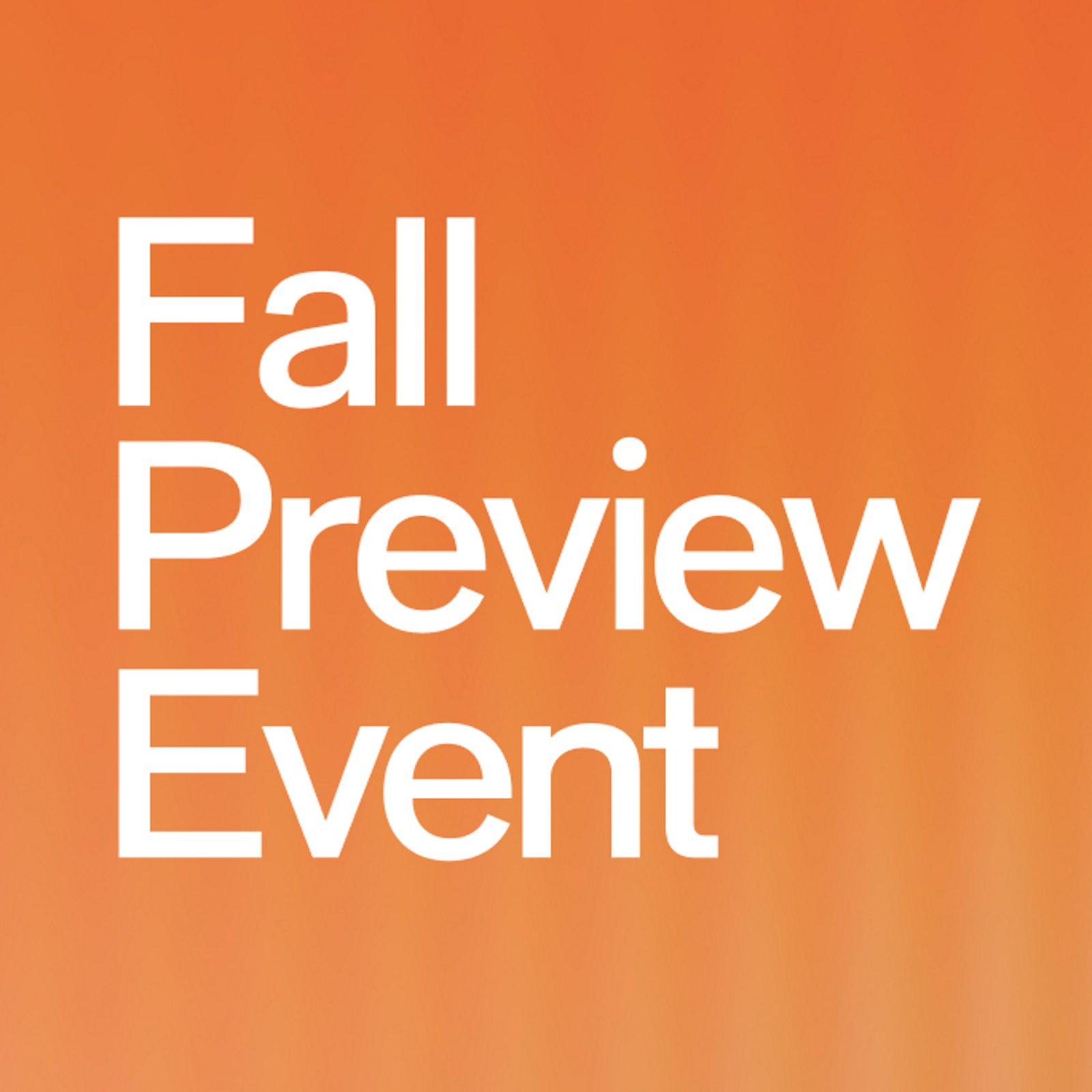 Fall Preview