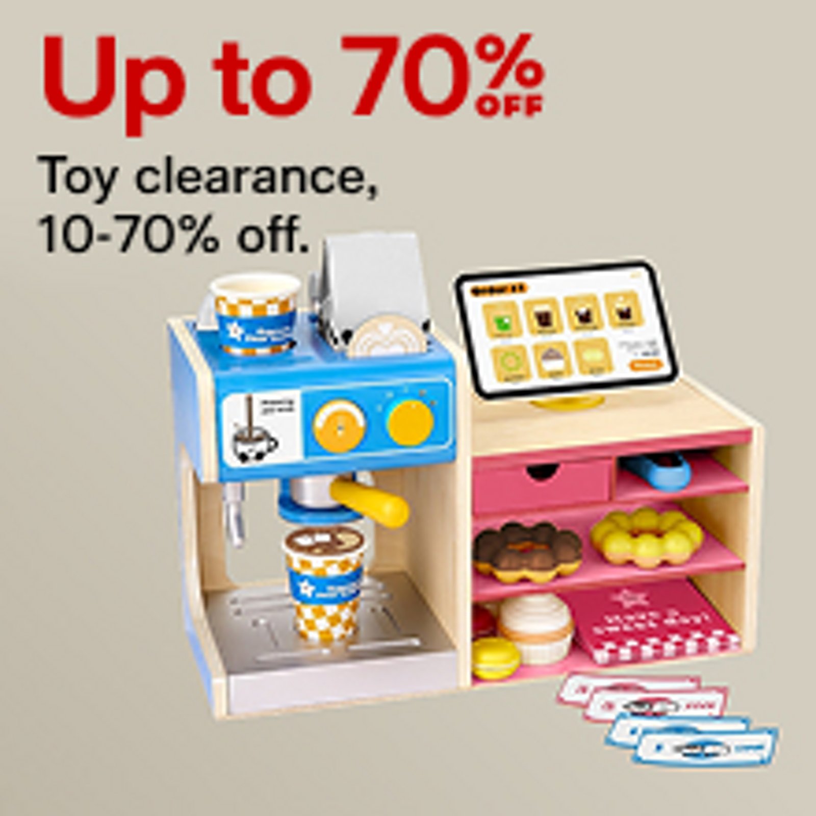 70% off toy