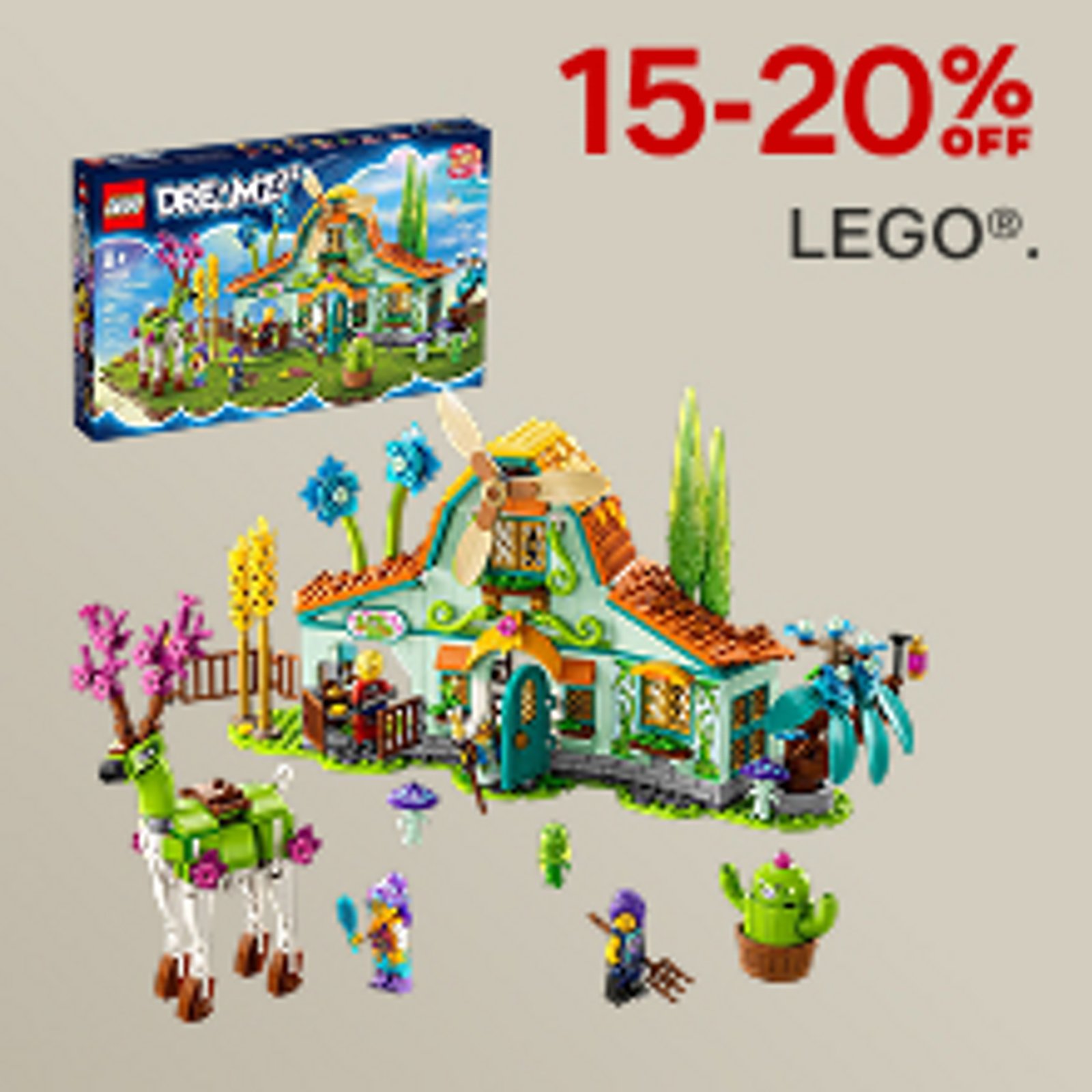 15-20% off toys