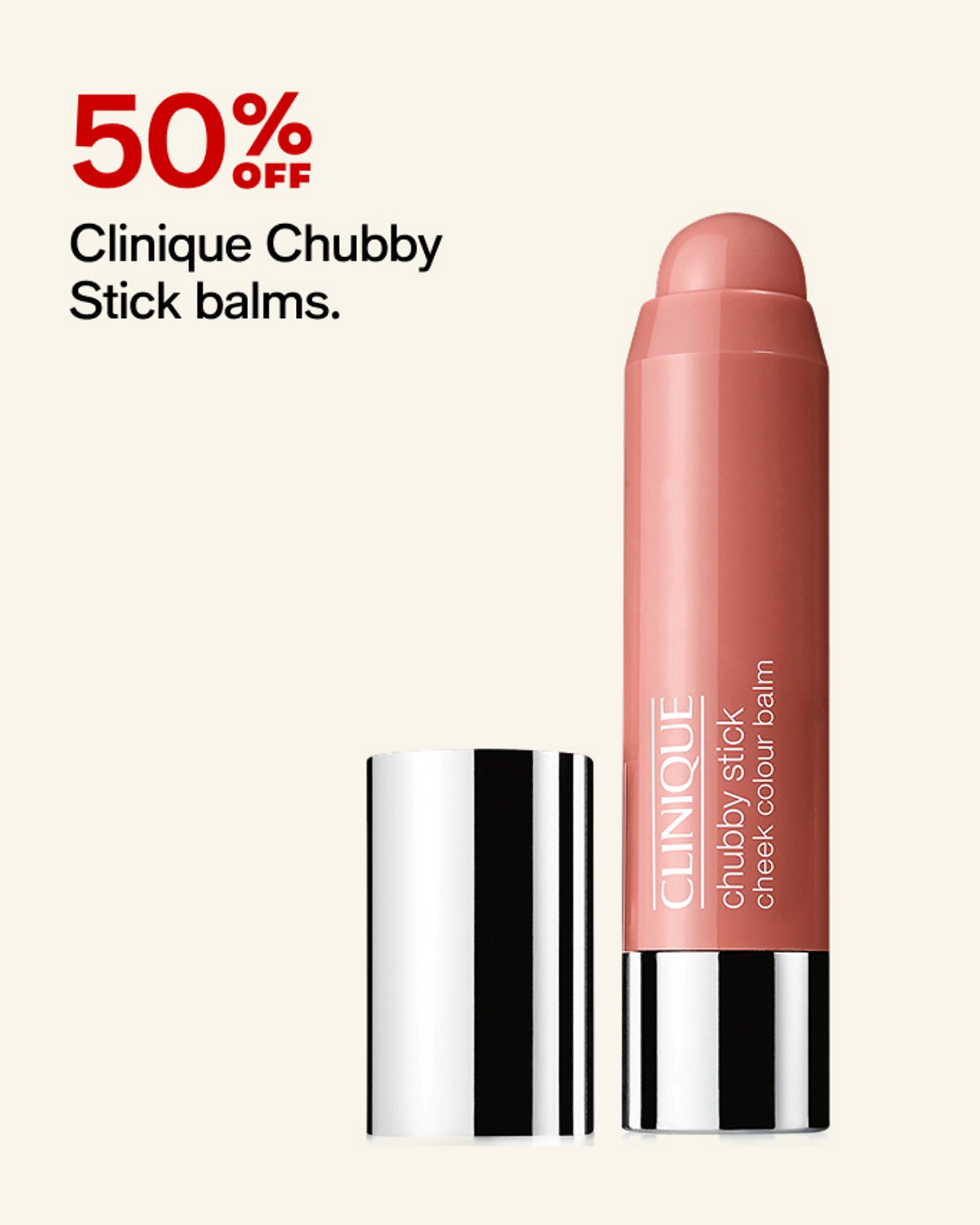 50% off Clinique