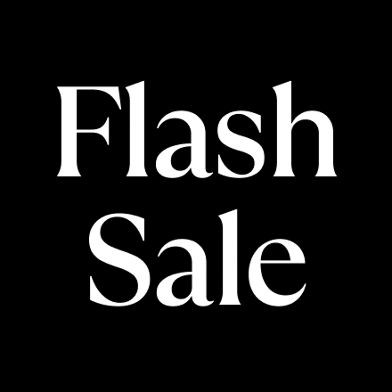 Flash sale