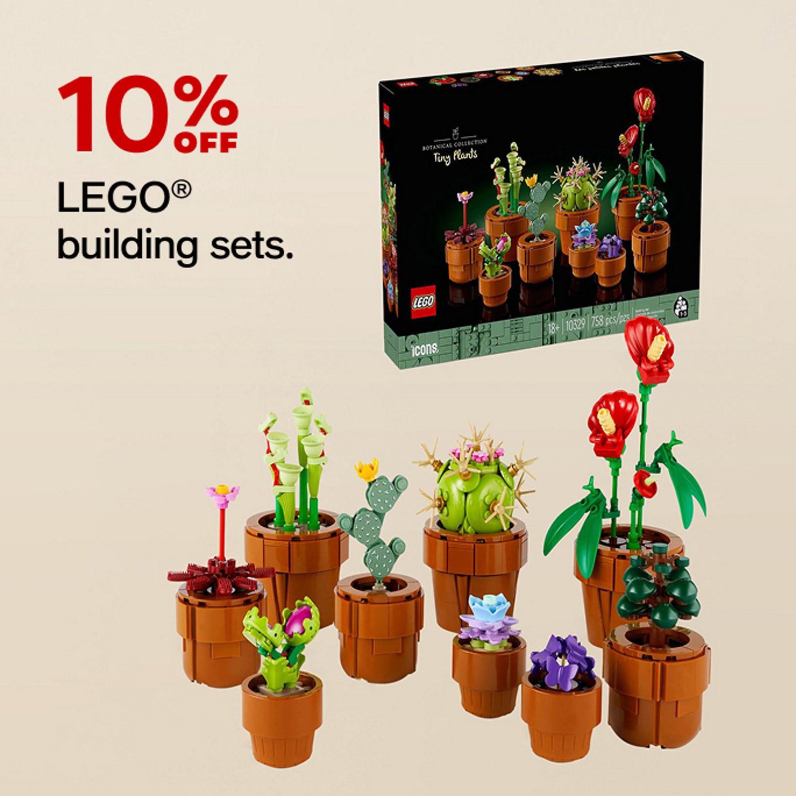 10% LEGO