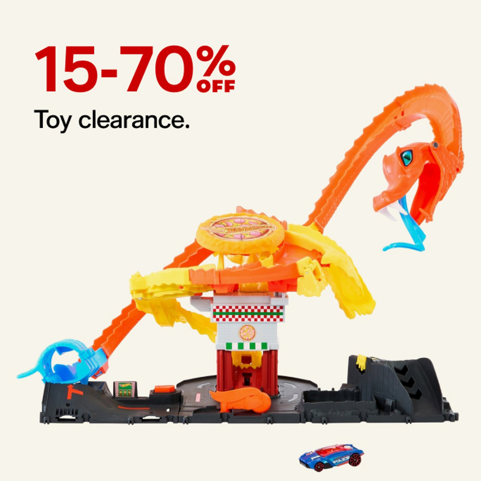 15-70% Toy clearance