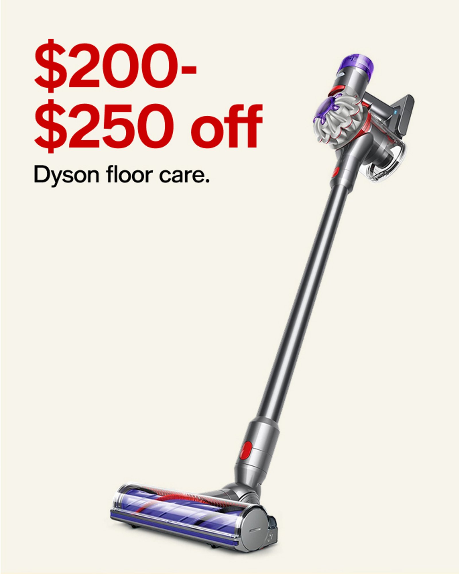 Dyson floor care
