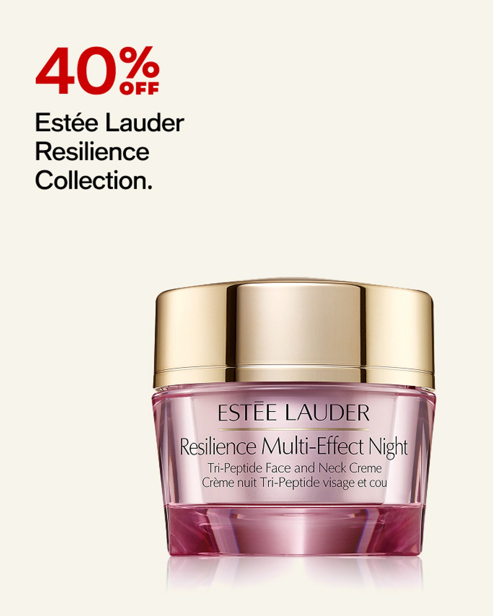 40% off Estee Lauder