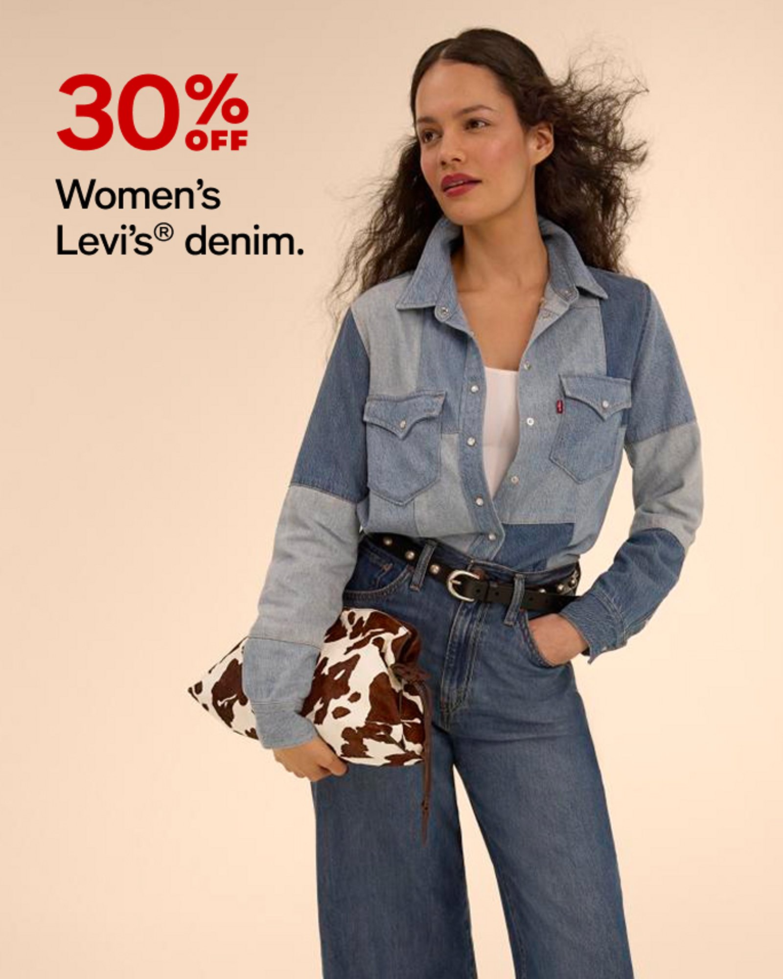 30% off Women's Levis Denim