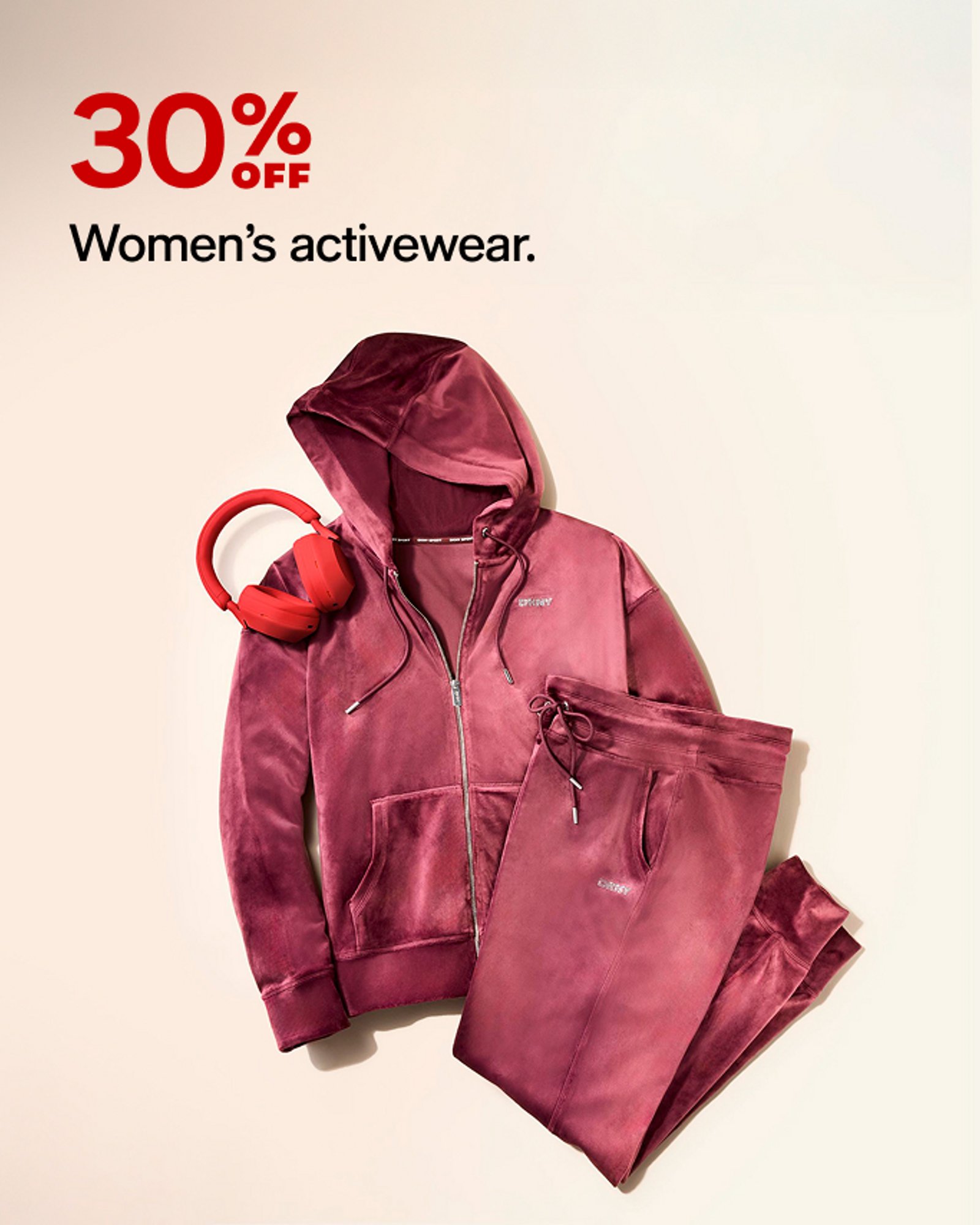 30% off Activewear 