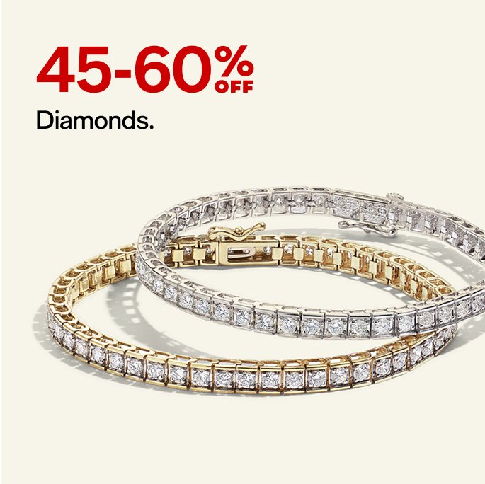 45-60% Off Diamonds
