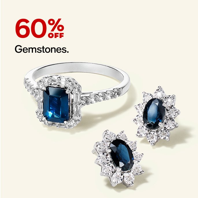 60% Off Gemstones