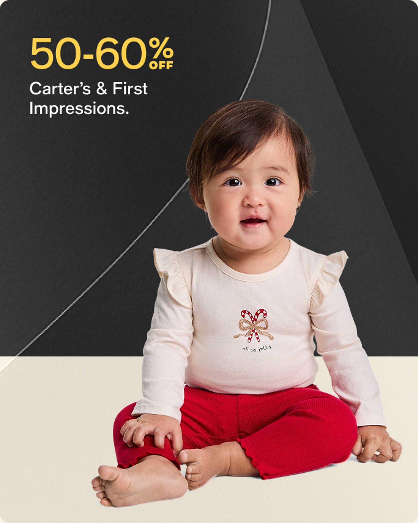 50-60% Carters & First Impressions 