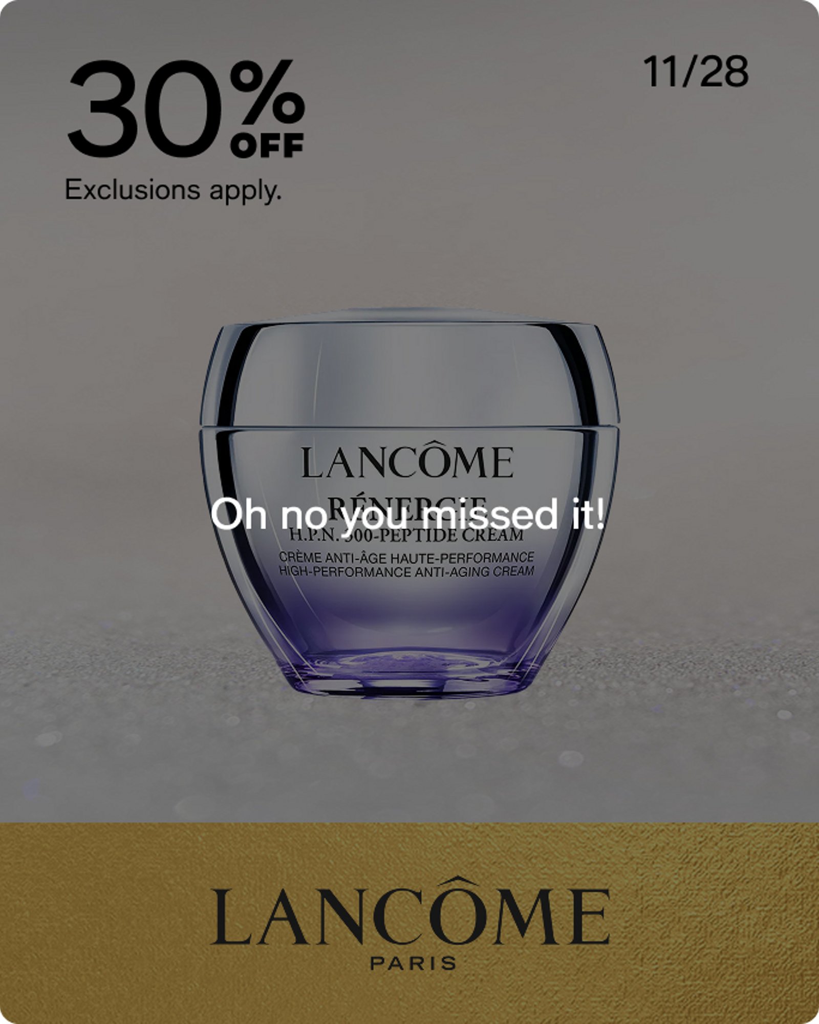 Lancome (past)