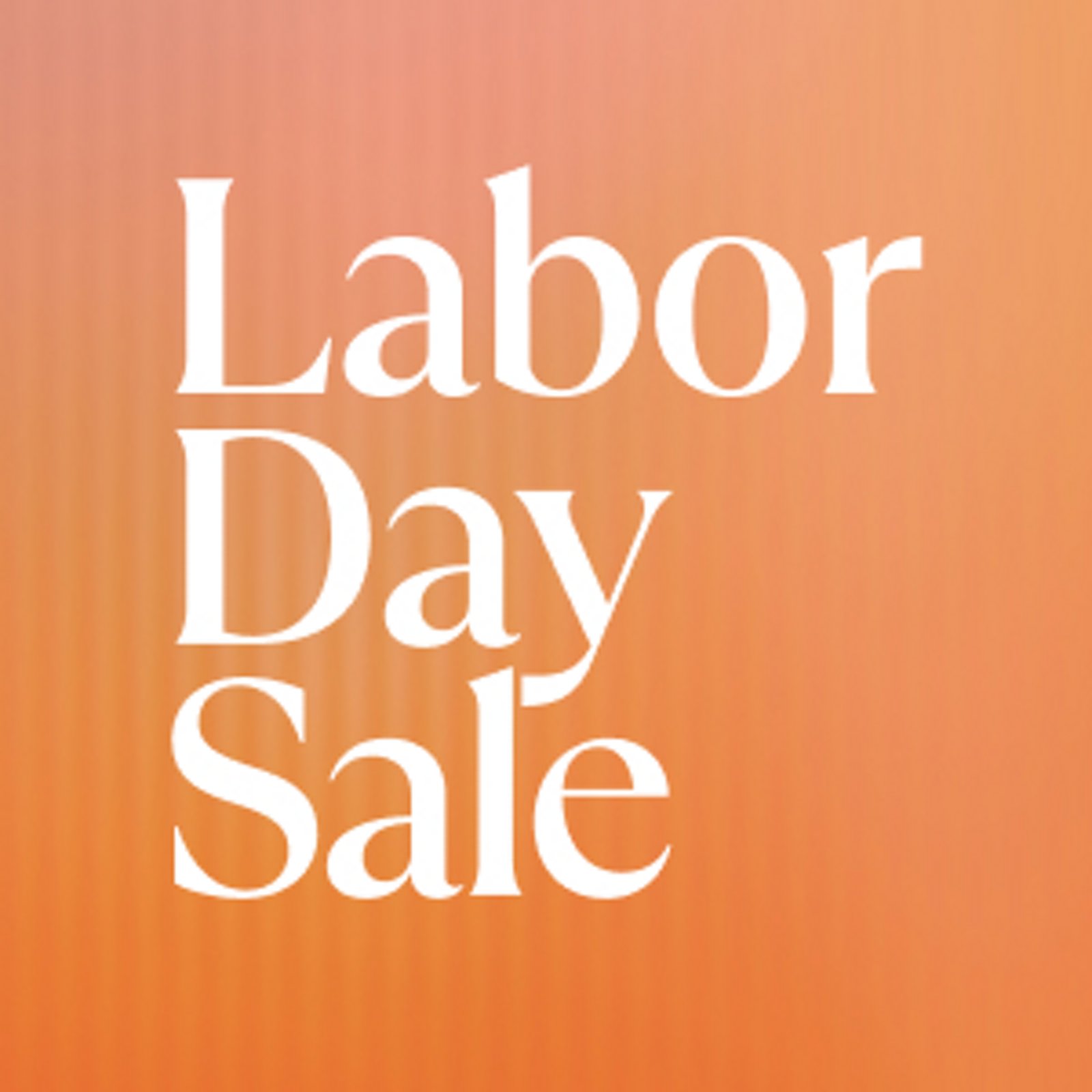 Labor Day Sale